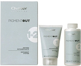 Pigment Remover System - Oyster Cosmetics Pigment Out System (depig/gel/60ml + milk/rivel/100ml) — photo N2