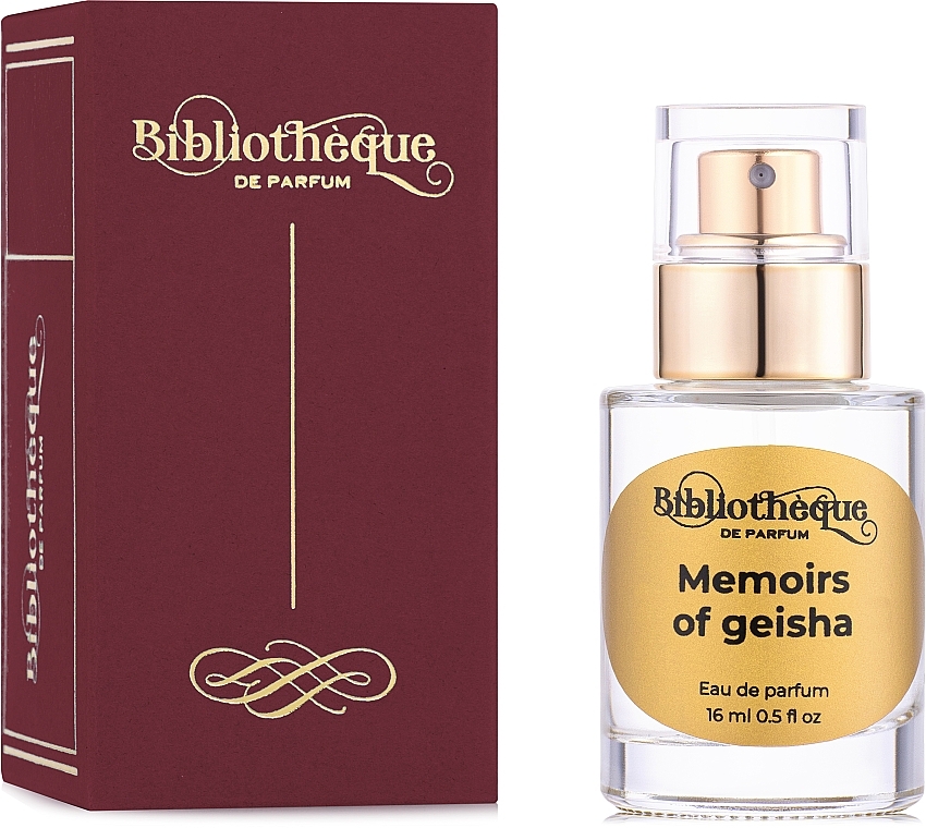 Bibliotheque de Parfum Memoirs Of Geisha - Eau de Parfum (mini size) — photo N1