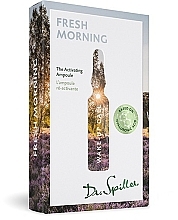 Fragrances, Perfumes, Cosmetics Fresh Morning Wake-Up Call Ampoule Concentrate - Dr. Spiller Wake-up Call Fresh Morning