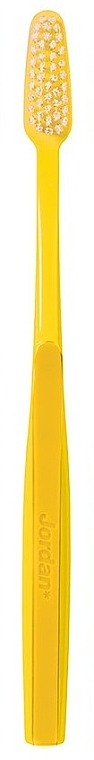 Toothbrush Hard "Classic", yellow - Jordan Classic Hard Toothbrush — photo N2