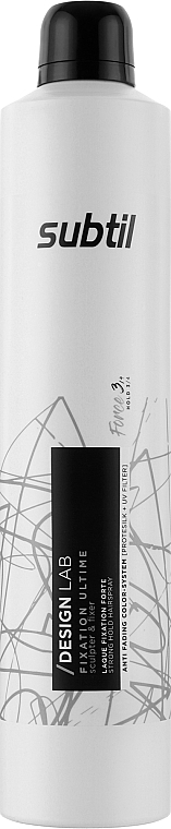 Hair Spray - Sibel Laque Fixation Forte Strong Hold Hairspray — photo N3