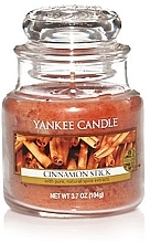 Fragrances, Perfumes, Cosmetics Scented Candle - Yankee Candle Cinnamon Stick
