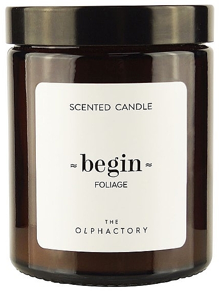 Scented Candle in a Jar - Ambientair The Olphactory Begin Foliage Candle — photo N1