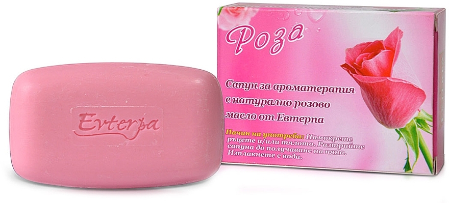 Rose Solid Soap - Euterpa — photo N1