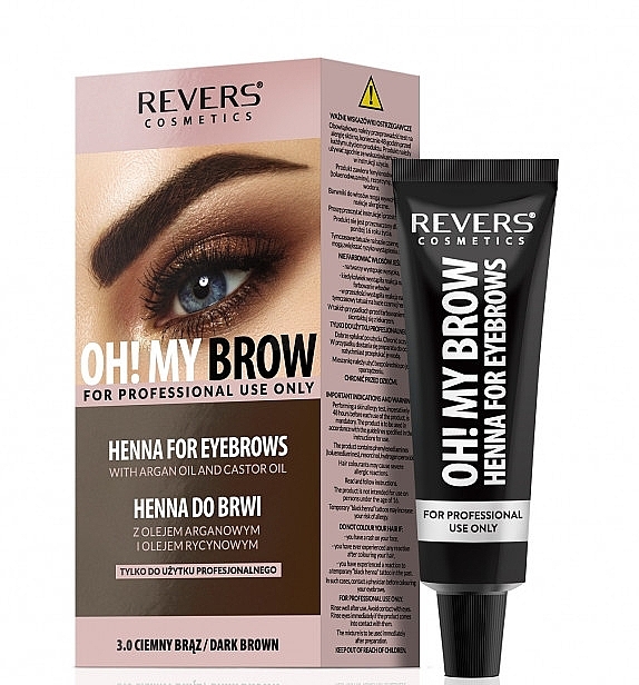 Creamy Brow Henna - Revers Henna Oh! My Brow — photo N1