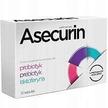 Dietary supplement - Aflofarm Asecurin — photo N2