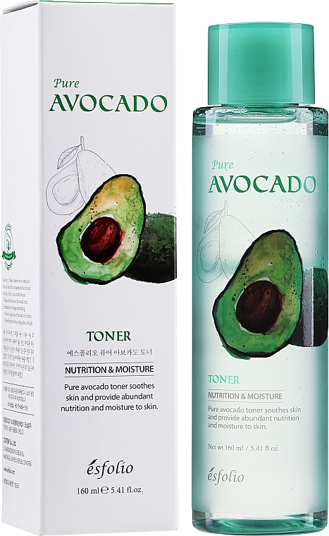 Avocado Toner "Pure" - Esfolio Pure Avocado Toner — photo N1