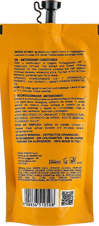Antioxidant Daily Conditioner - Dikson EG Anti-Oxidant — photo N2