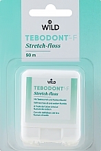 Fragrances, Perfumes, Cosmetics Dental Floss - Wild Pharma Tebodont-F Stretch Floss
