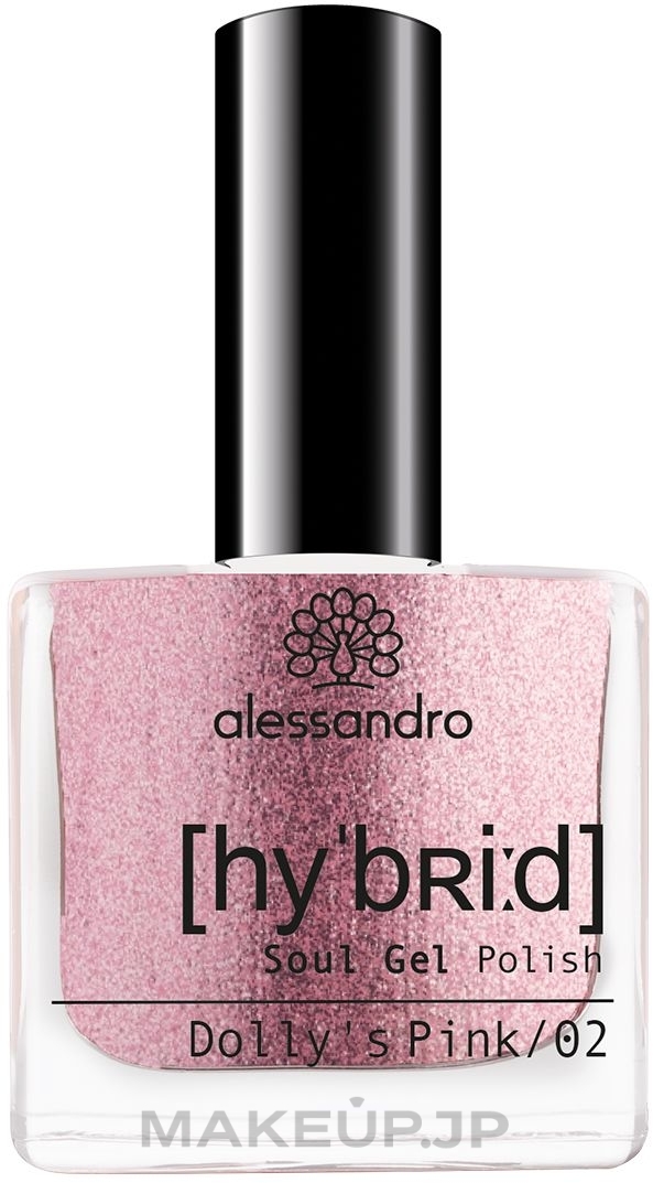 Nail Polish - Alessandro International Hybrid Soul Gel Polish — photo Dolly s Pink