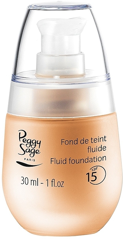 Tinted Fluid - Peggy Sage Fluid Foundation SPF15 — photo N1