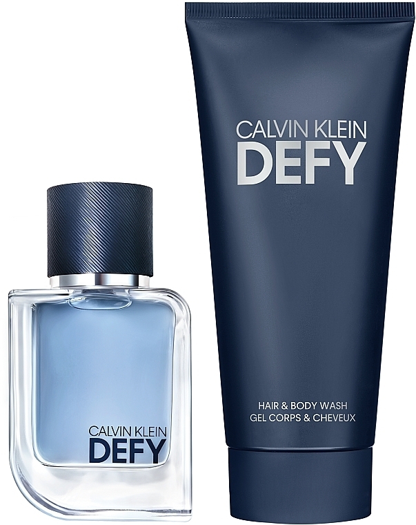Calvin Klein Defy - Set (edt/50ml + sh/gel/100ml) — photo N2