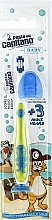 Fragrances, Perfumes, Cosmetics Kids Toothbrush 3+, soft, green with lion - Pasta Del Capitano