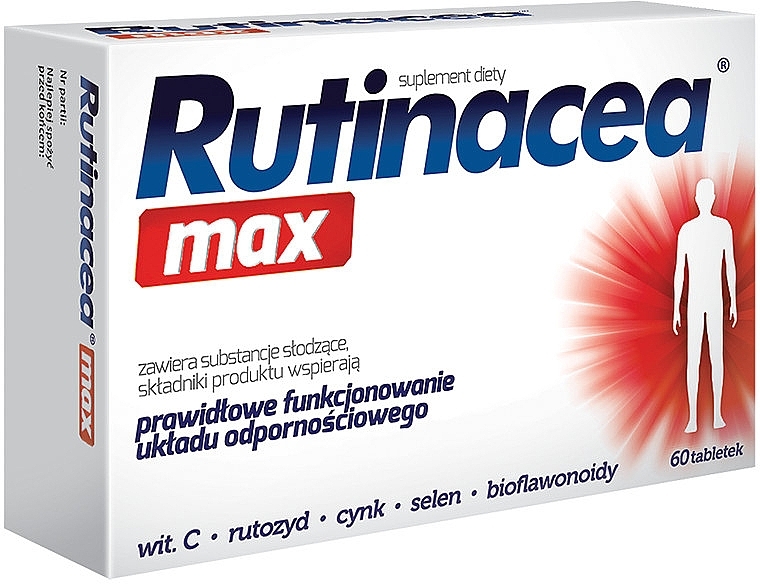 Dietary Supplement Tablets - Aflofarm Rutinacea Max — photo N1