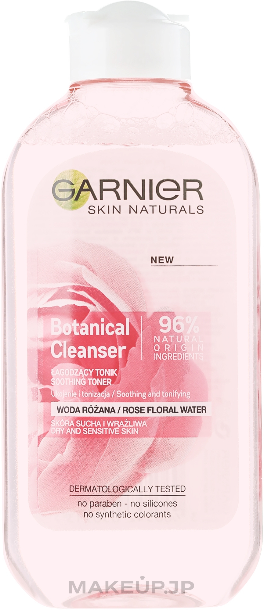 Rose Water Soothing Tonic - Garnier Skin Naturals Botanical Rose Water Soothing Toner — photo 200 ml