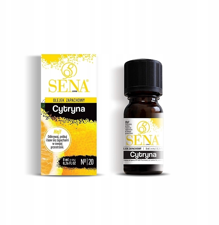 Lemon Fragrance Oil - Sena Aroma Oil №20 Lemon — photo N2