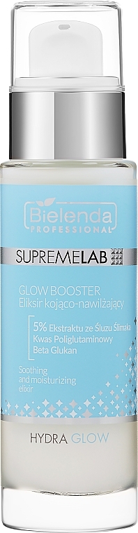 Soothing and Moisturizing Elixir - Bielenda Professional SupremeLab Hydra Glow Booster — photo N1