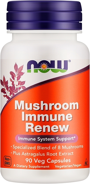 Immune Renew Dietary Supplement, 90 capsules, 4mg - Now Foods — photo N1