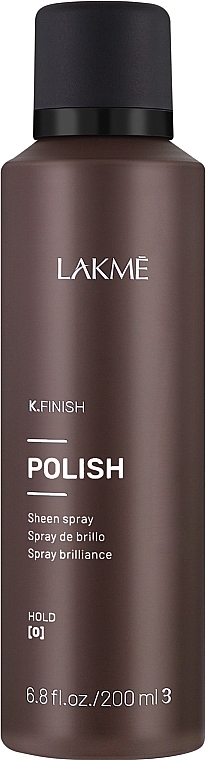 Shiny Hair Spray - Lakme K.Finish Polish Sheen Spray — photo N1