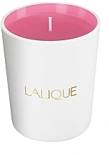 GIFT! Lalique Les Compositions Parfumees Pink Paradise - Scented Candle (tester) — photo N1