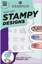 Fragrances, Perfumes, Cosmetics Stamping Plate - Essence Nail Art Stampy Designs