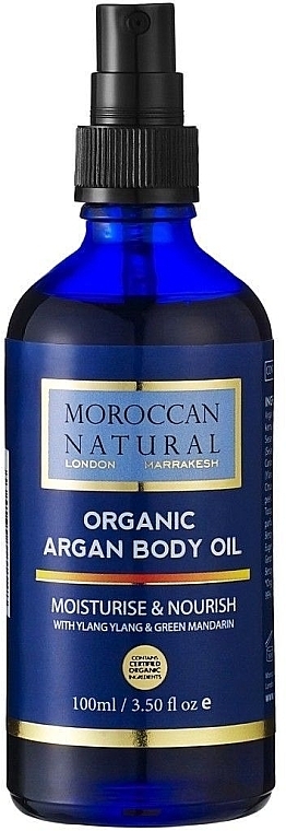 Body Oil - Moroccan Natural Organic Argan Body Oil — photo N1