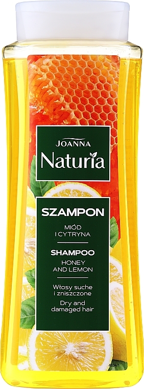 Honey & Lemon Hair Shampoo - Joanna Naturia Shampoo With Honey And Lemon — photo N1