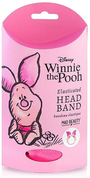Piglet Headband - Mad Beauty Elastic Headband Winnie The Pooh Piglet — photo N2