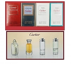 Fragrances, Perfumes, Cosmetics Cartier Perfume Mini Set For Men - Set (edt/4ml + edt/2x5ml + edp/5ml)