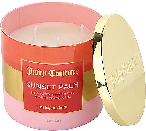 Scented Candle - Juicy Couture Sunset Palm Fine Fragrance Candle — photo N2