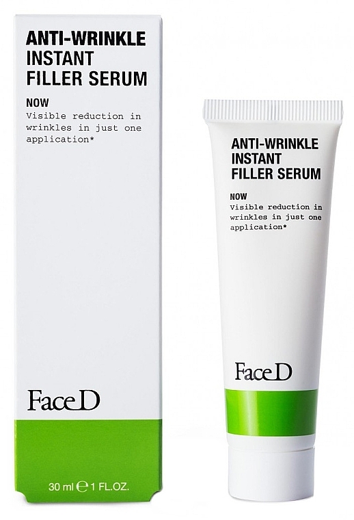 Anti-Wrinkle Serum - FaceD Anti-Wrinkle Instant Filler Serum — photo N1