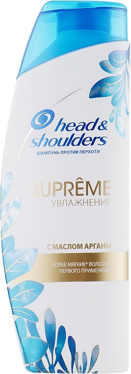 Shampoo with Argan Oil "Hydration" - Head & Shoulders Supreme — photo N1