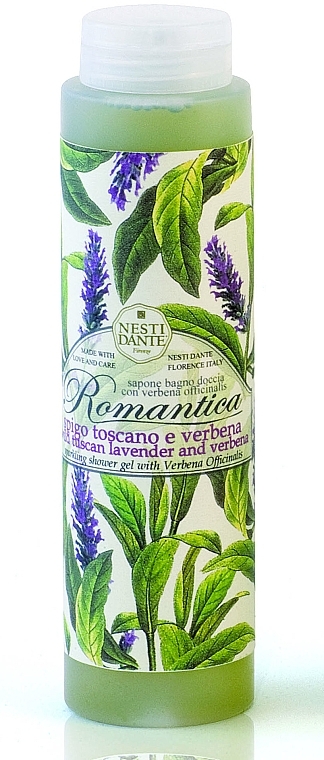 Shower Gel "Lavender and Verbena" - Nesti Dante Romantica Shower Gel — photo N1