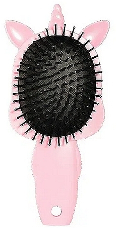 Rainbow Unicorn Hair Brush, pink - Martinelia — photo N2