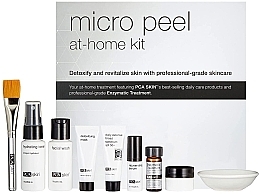 Fragrances, Perfumes, Cosmetics Set, 9 products - PCA Skin Micro Peel At-Home Kit