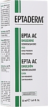 Face Emulsion for Oily Skin - Eptaderm Epta AC Matifying Emulsion — photo N2