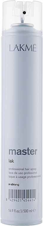 Extra Strong Hold Hair Spray - Lakme Master Lak X-Strong — photo N1