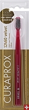 Fragrances, Perfumes, Cosmetics Toothbrush Velvet CS 12460, crimson with pink bristles - Curaprox