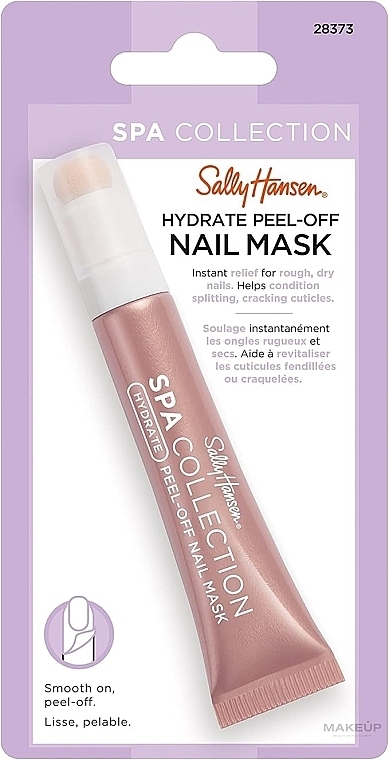 Moisturizing Exfoliating Nail Mask - Sally Hansen Spa Collection Hydrate Peel-Off Nail Mask — photo N3