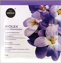 Fragrances, Perfumes, Cosmetics Aroma Home Basic Violet With Cardamon - Scented Sachet