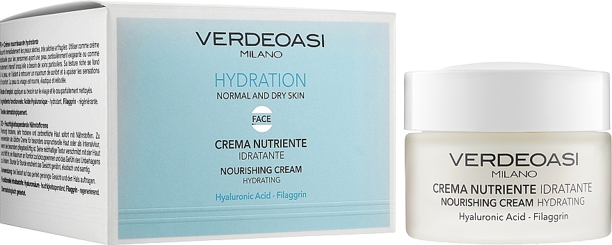 Nourishing Moisturizing Cream - Verdeoasi Nourishing Cream Hydrating — photo N2