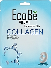 Fragrances, Perfumes, Cosmetics Collagen Sheet Mask - Eco Be Collagen Mask