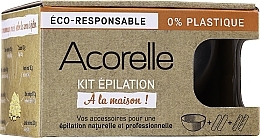 Fragrances, Perfumes, Cosmetics Depilation Accessory Set, 5-piece - Acorelle Wachs Set