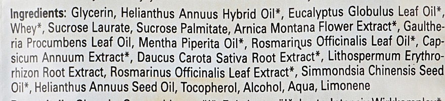 Arnica Bath Oil #119 - Bioturm Bath Oil — photo N2