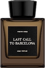 Poetry Home Last Call To Barcelona Black Square Collection - Perfumed diffuser — photo N1