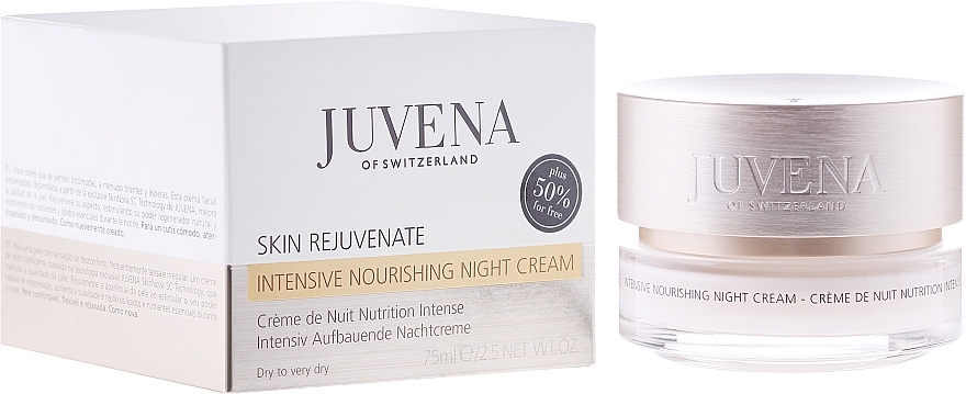 Intensive Nourishing Night Cream for Dry and Very Dry Skin - Juvena Skin Rejuvenate Intensive Nourishing Night Cream — photo N4