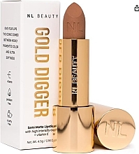 Lipstick - NL Beauty Gold Digger Lipstick — photo N1