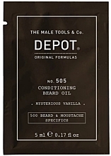 Fragrances, Perfumes, Cosmetics Mystic Vanilla Beard Oil - Depot Beard&Moustache Specifics 505 Beard Oil (sample)