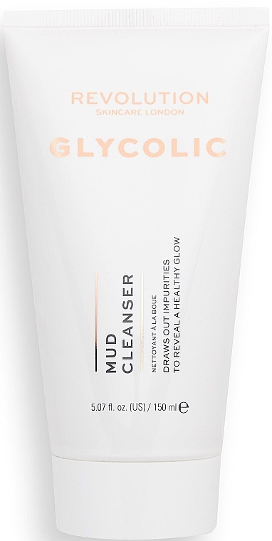 Face Cleanser - Revolution Skincare Glycolic Acid AHA Glow Mud Cleanser — photo N1