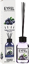 Fragrances, Perfumes, Cosmetics Reed Diffuser "Blueberry" - Eyfel Perfume Reed Diffuser Blueberry